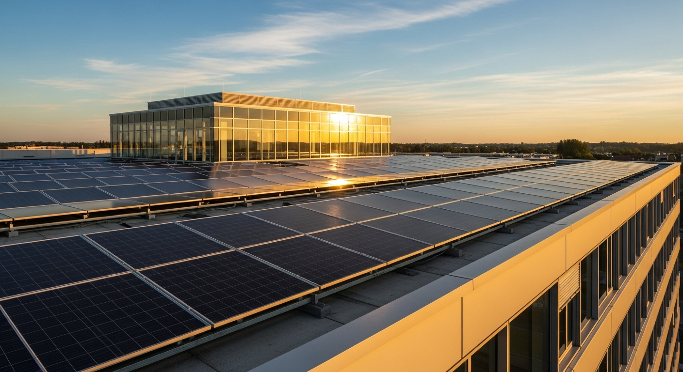 Nouvelle installation solaire pour le centre commercial de PBIS